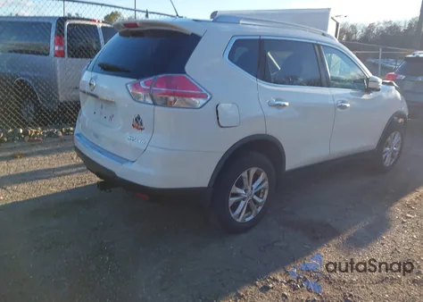 2016 Nissan Rogue Sv z USA, uszkodzony, nr VIN JN8AT2MV5GW137993